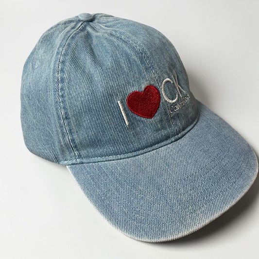 Calvin Klein デニム ベースボールキャップ