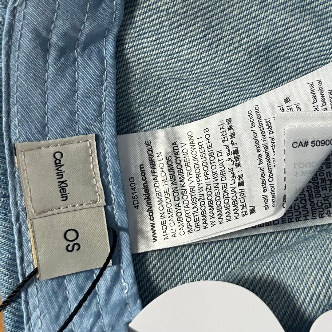 Calvin Klein デニム ベースボールキャップ