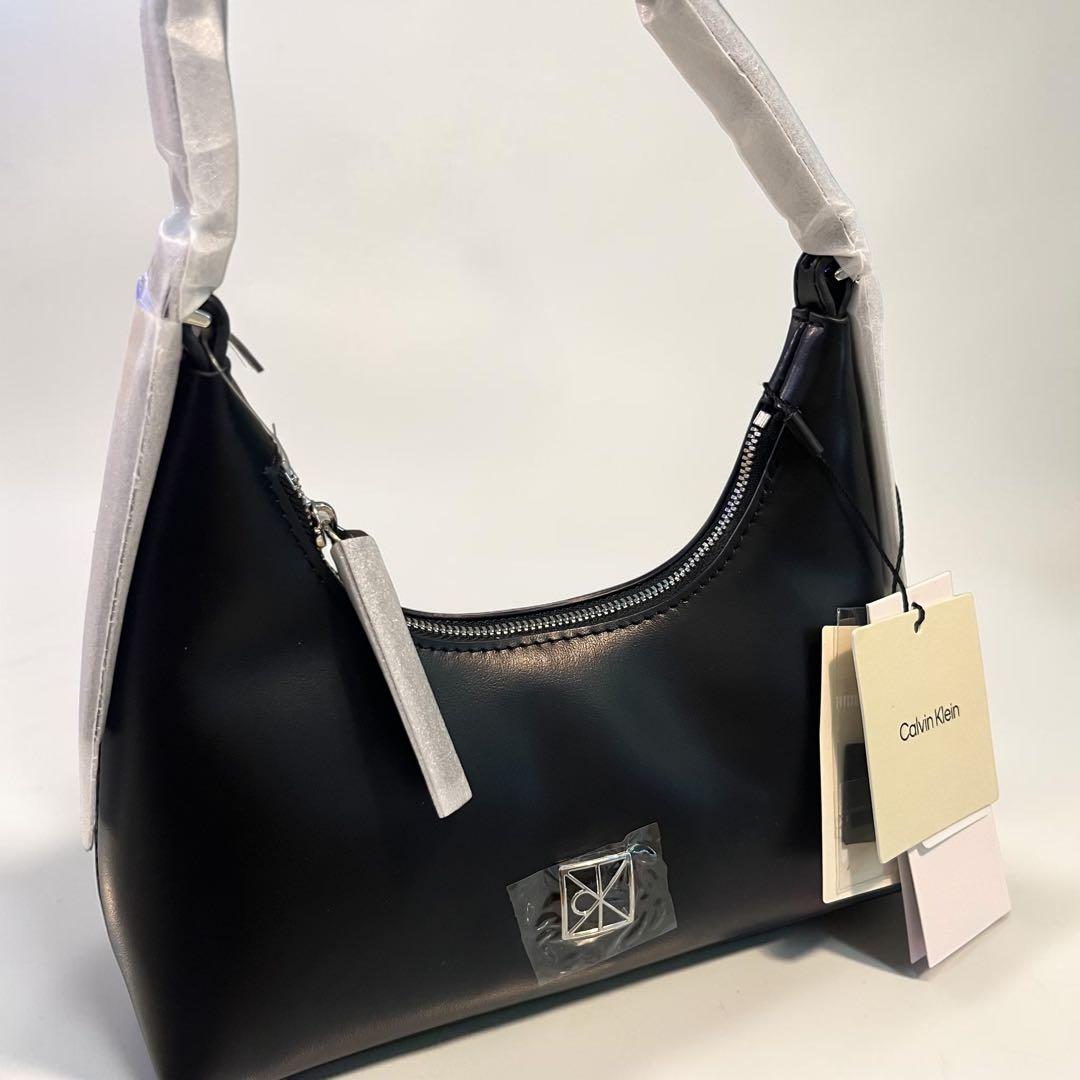 【新品タグ付】Calvin Klein 2WAYショルダーバッグ ブラック