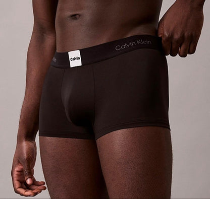 Calvin Klein Icon Logo Graphic Mトランクス 黒