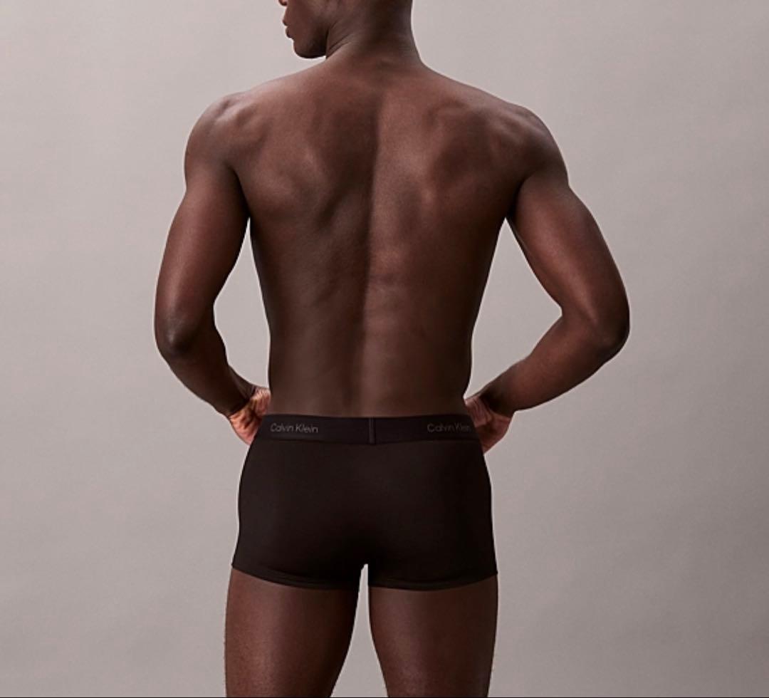 Calvin Klein Icon Logo Graphic Mトランクス 黒
