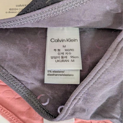 カルバンクライン ショーツ M 3枚 Tバック ピンク グレー ブラック 下着