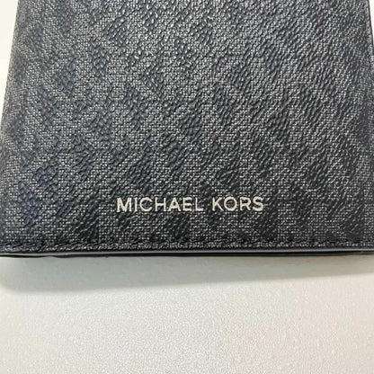 MICHAEL KORS マイケルコース 財布 折り財布 二つ折り財布 ウォレット メンズ シグネチャー コンパクト 紺 ネイビー