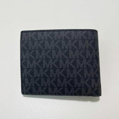 MICHAEL KORS マイケルコース 財布 折り財布 二つ折り財布 ウォレット メンズ シグネチャー コンパクト 紺 ネイビー