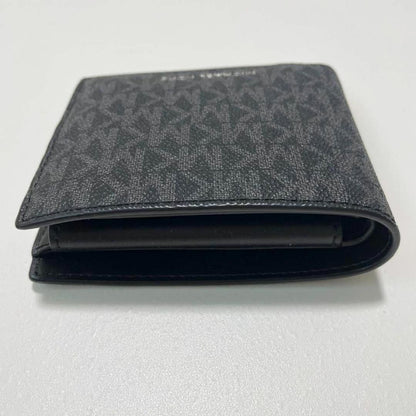 MICHAEL KORS マイケルコース 財布 折り財布 二つ折り財布 ウォレット メンズ シグネチャー コンパクト 紺 ネイビー