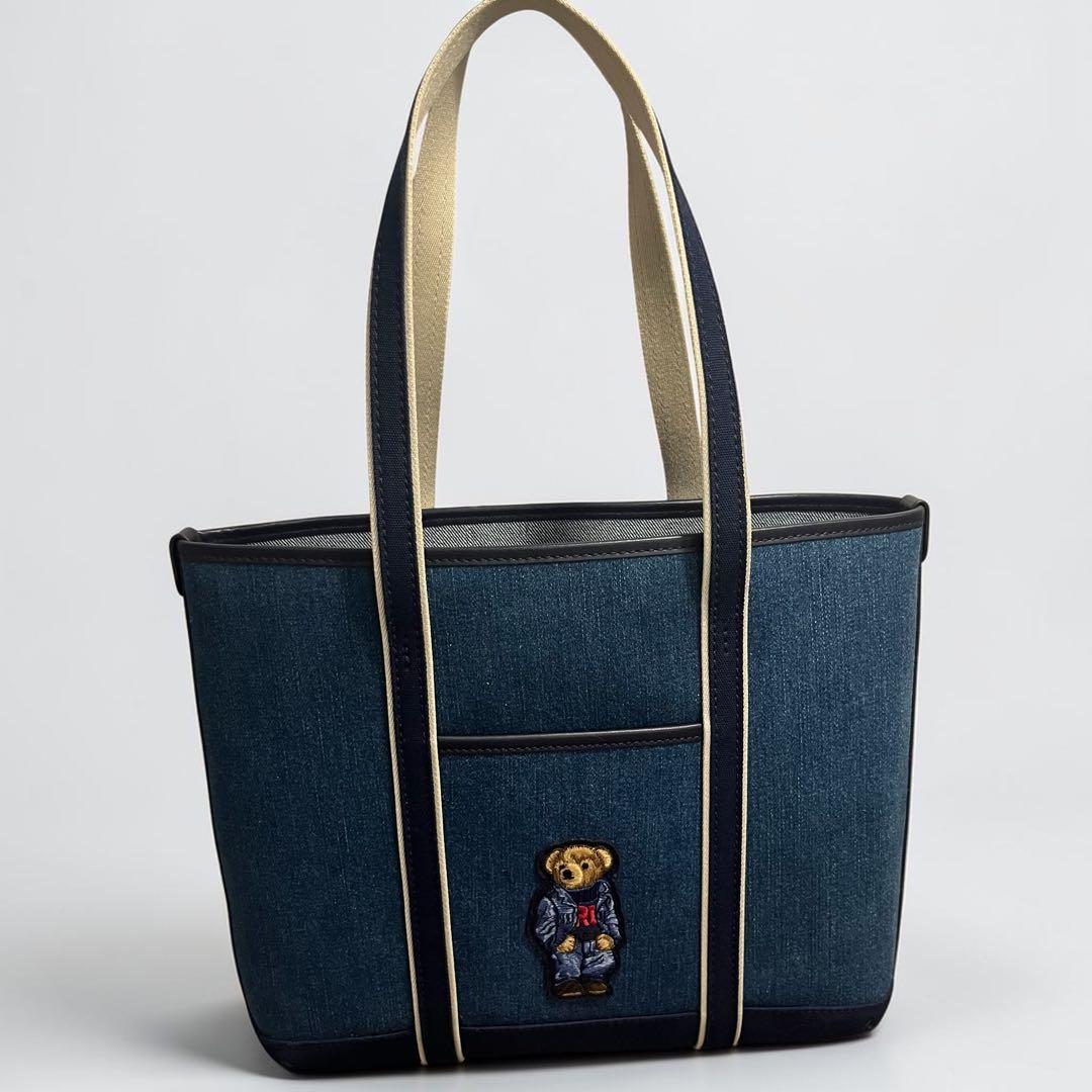 【新品タグ付】POLO Ralph Lauren デニムトートバッグ