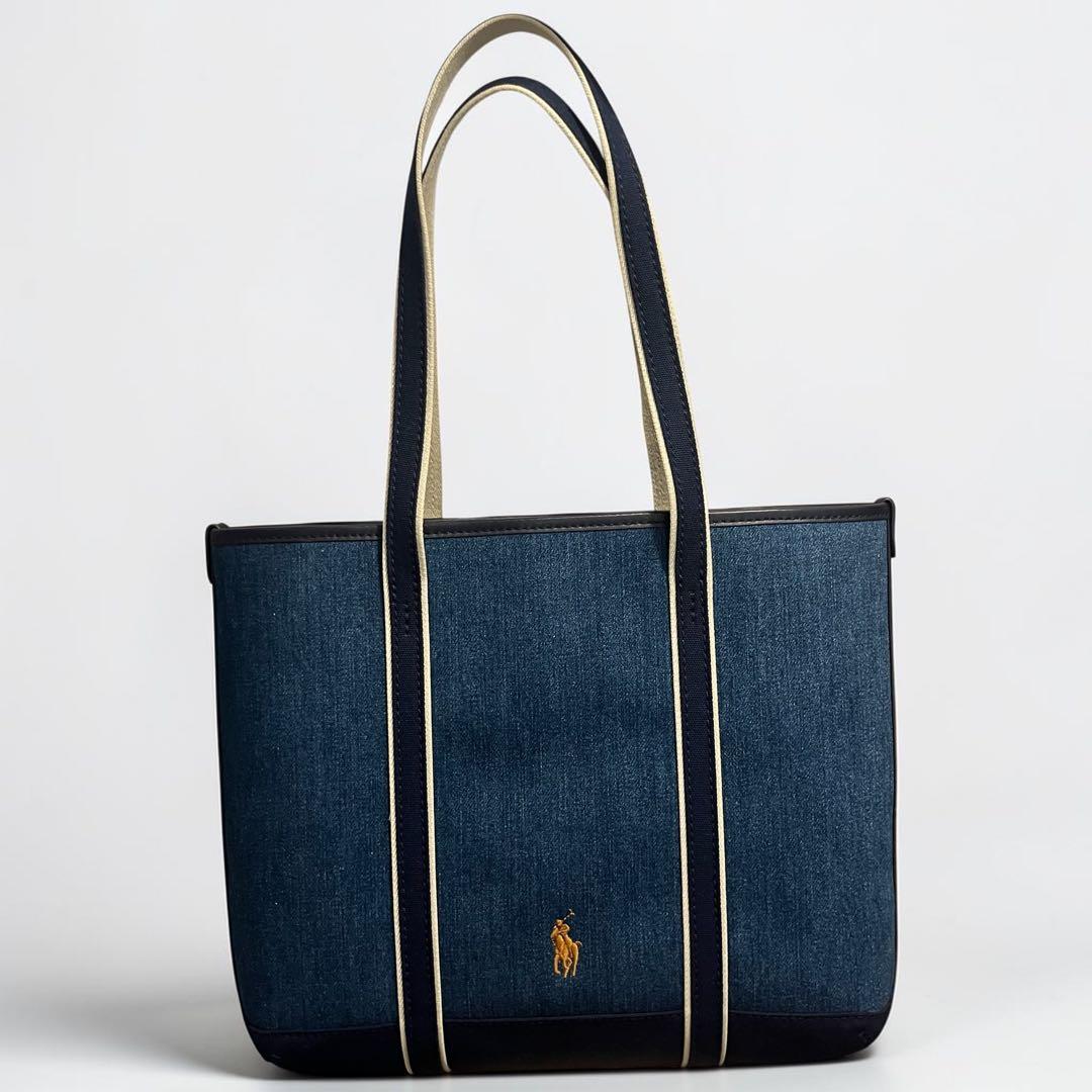 【新品タグ付】POLO Ralph Lauren デニムトートバッグ