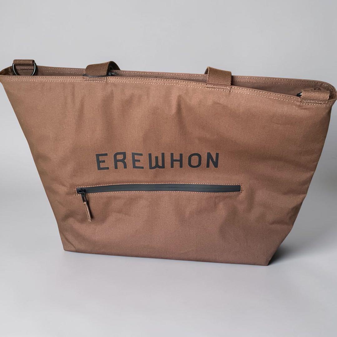 EREWHON ブラウン 保冷バッグ オーガニック コットン 日本未発売