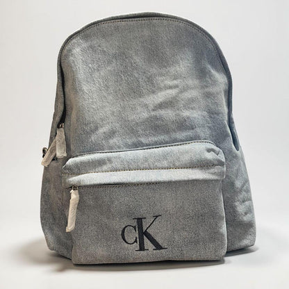 【新品未使用】Calvin Klein CK デニム リュック 大容量 海外限定