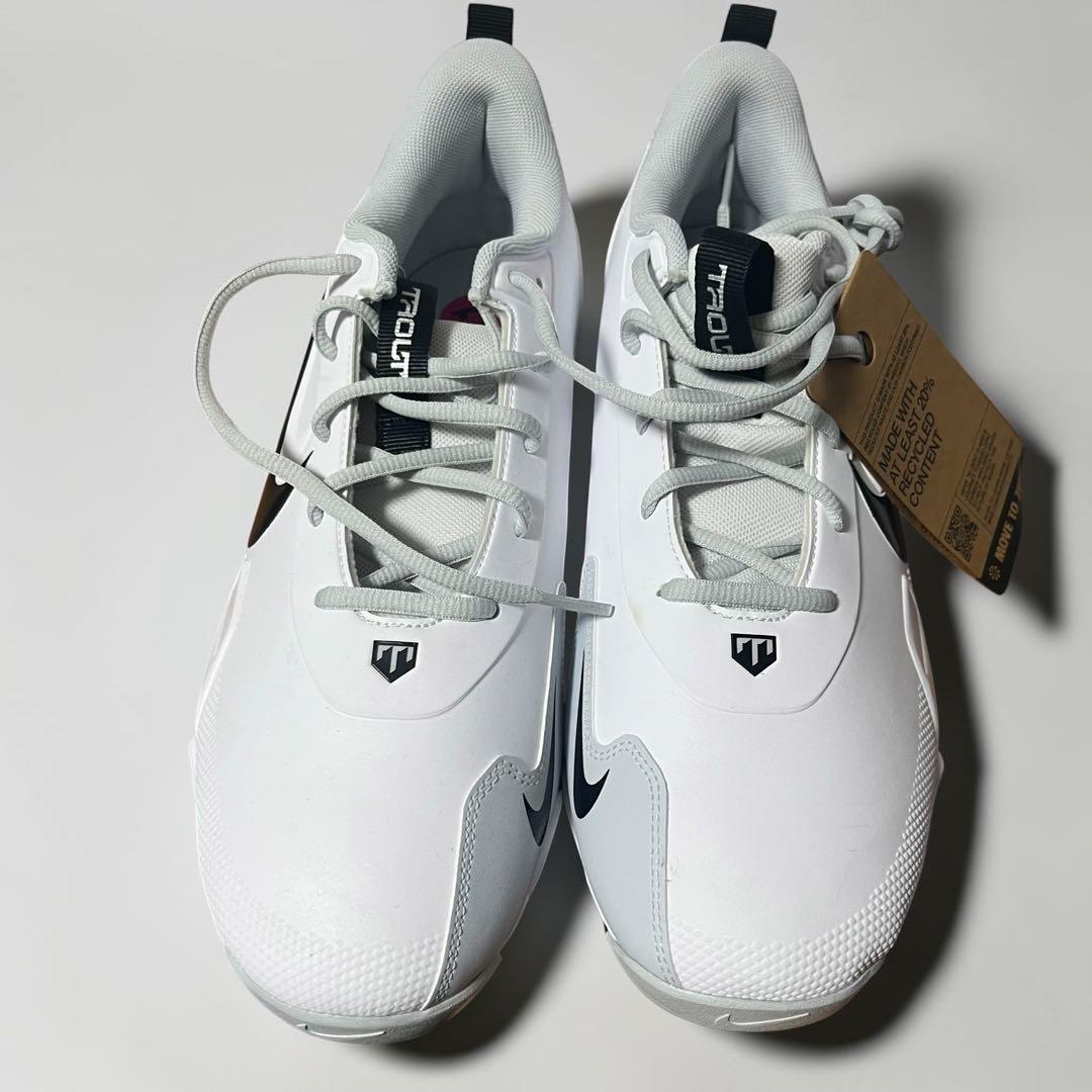 新品 NIKE 野球スパイク 29cm 白黒