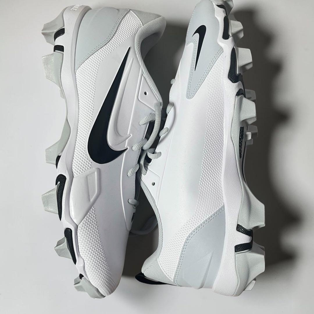 新品 NIKE 野球スパイク 29cm 白黒