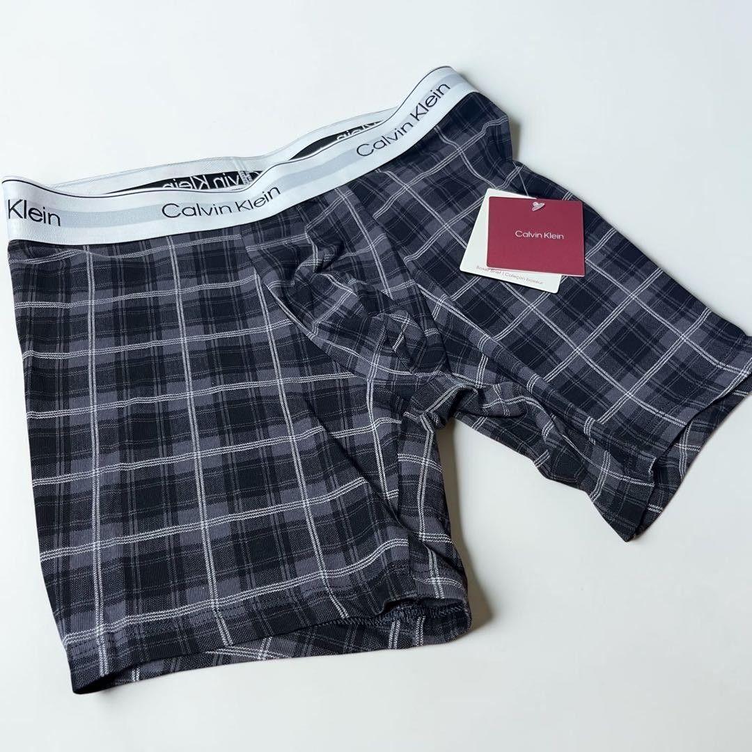 Calvin Klein チェック柄 ボクサーパンツ カルバンクライン