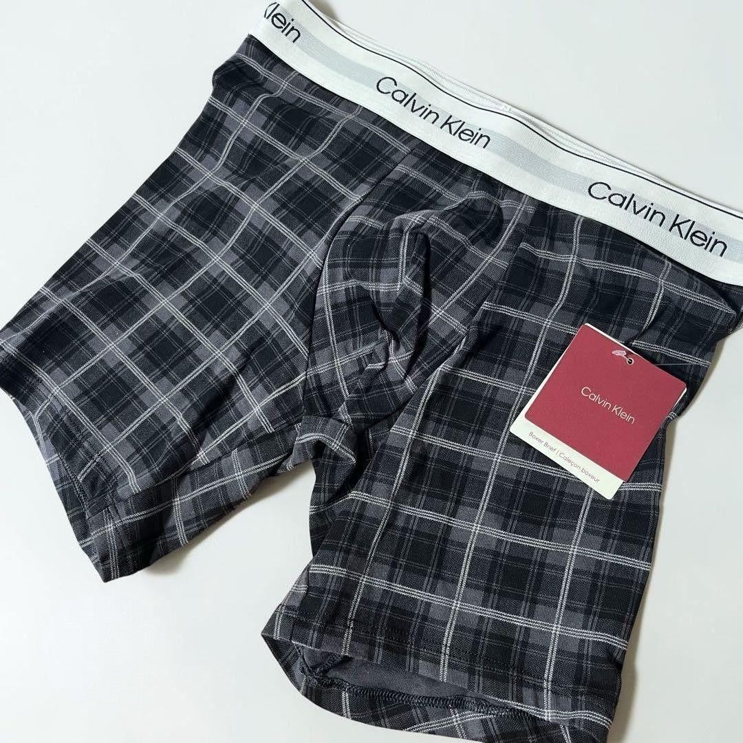Calvin Klein チェック柄 ボクサーパンツ カルバンクライン